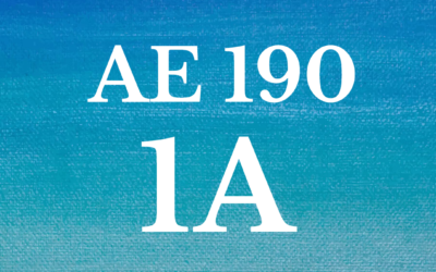 AE190 Intensive Grammar – Composition IA 4w