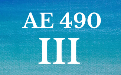 AE490 Intensive Grammar – Composition III