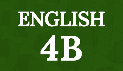 ENGLISH 4B Saturdays