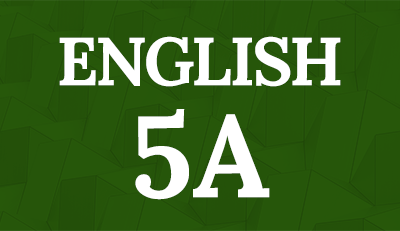 ENGLISH 5A Saturdays
